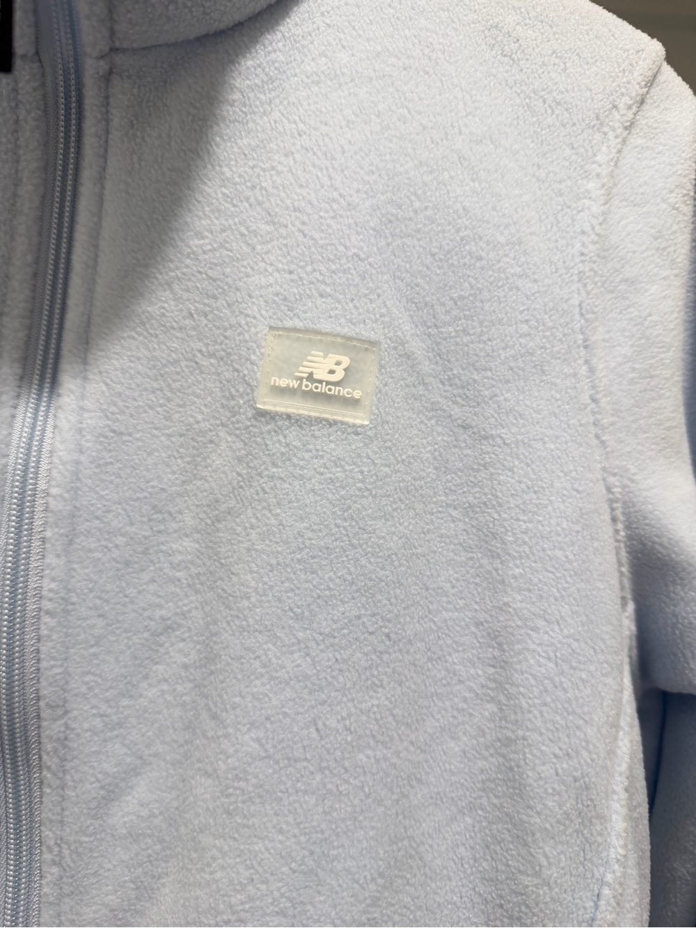 New Balance light blue full zip fleece jacket women’s size small new with tags - Picture 2 of 8